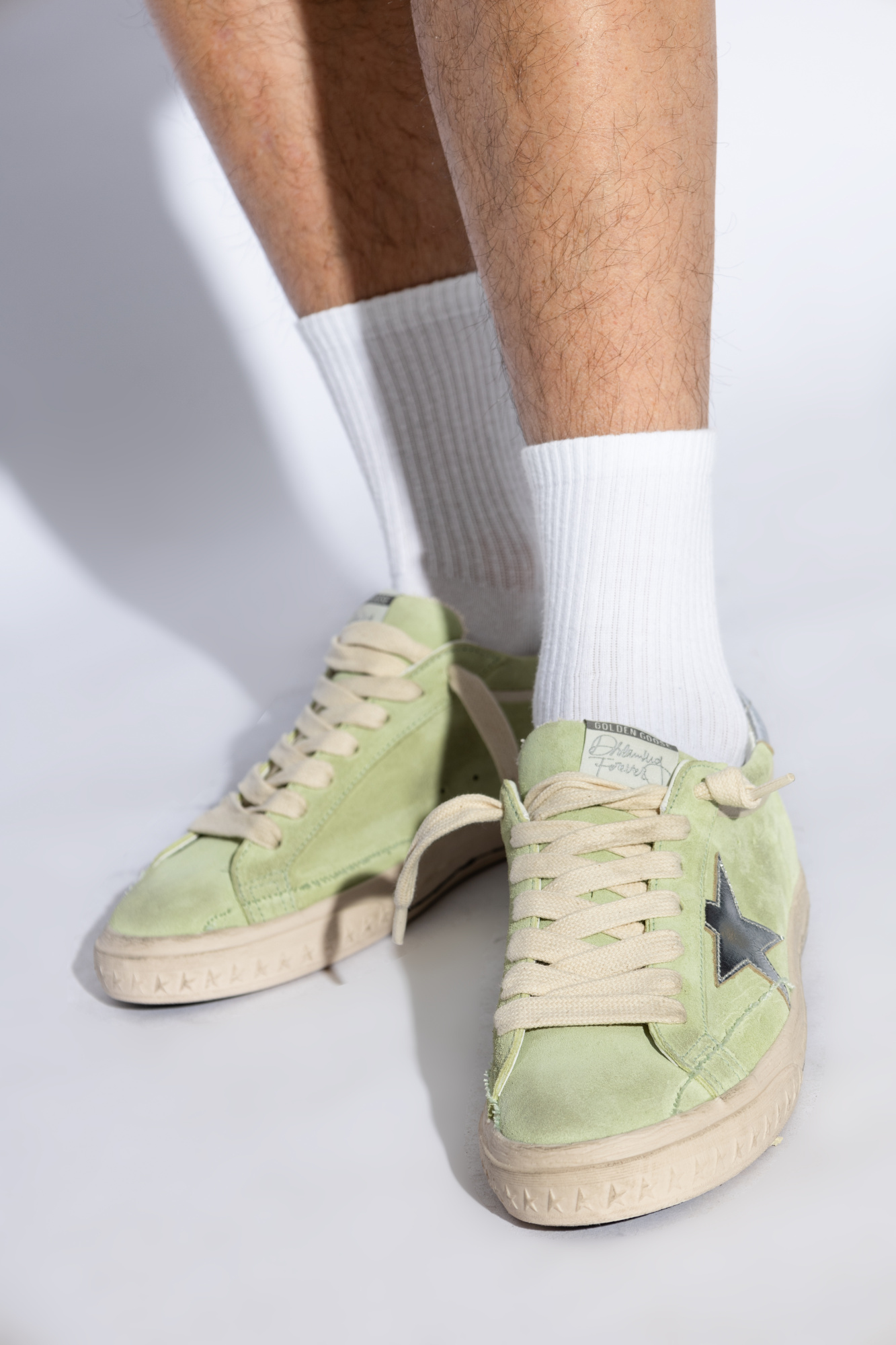 Golden Goose Sneakers Super-Star With List Destroyed | Men's Golden Goose Sneakers Super-Star With List Destroyed | Men's